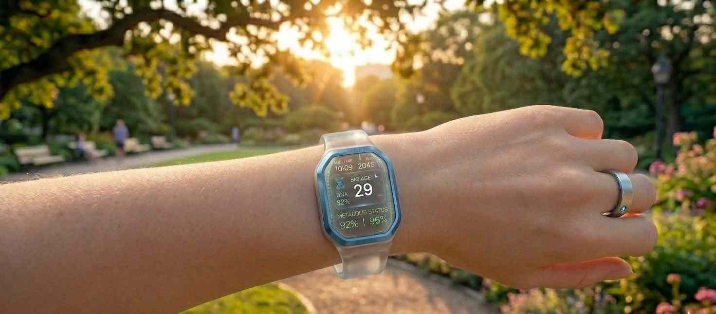 Biological Age Health Tracker Smartwatch
